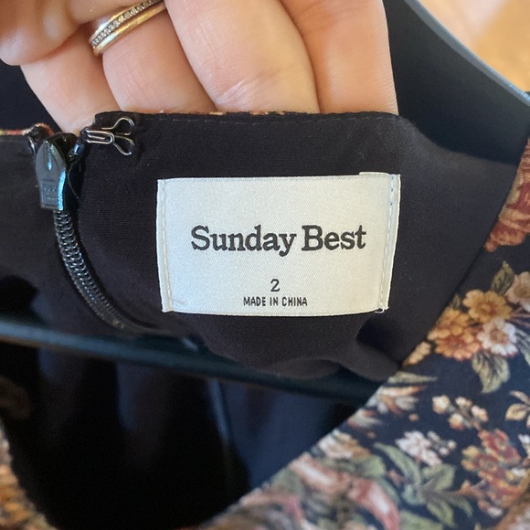 Aritzia Sunday best long sleeve mini dress - Picture 3 of 3